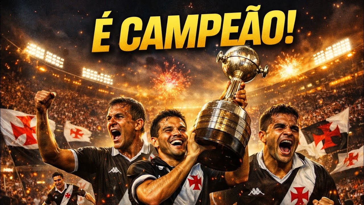 É Campeão! A Noite Que o Vasco Conquistou a América 💢💢💢