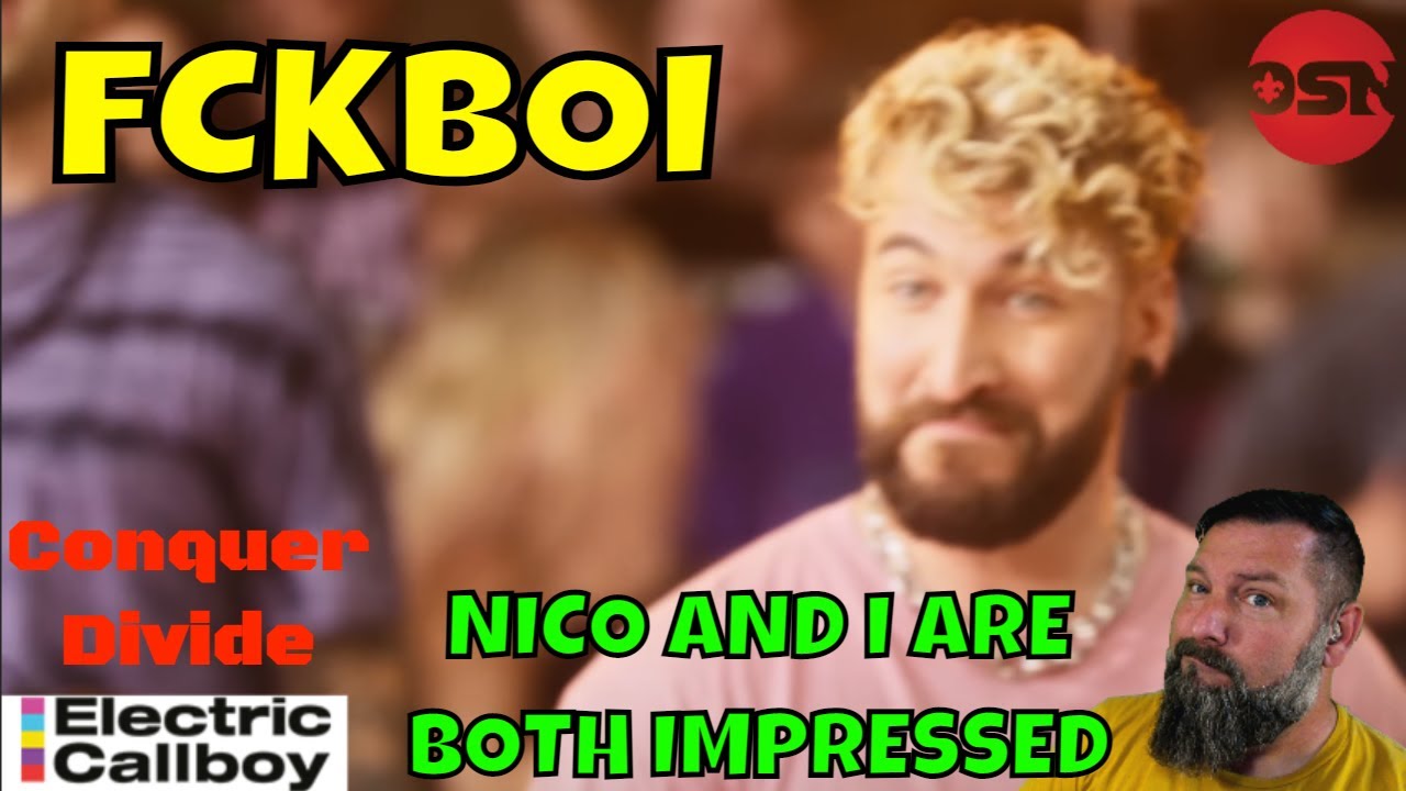 OLDSKULENERD REACTS to Electric Callboy feat. Conquer Divide - FCKBOI