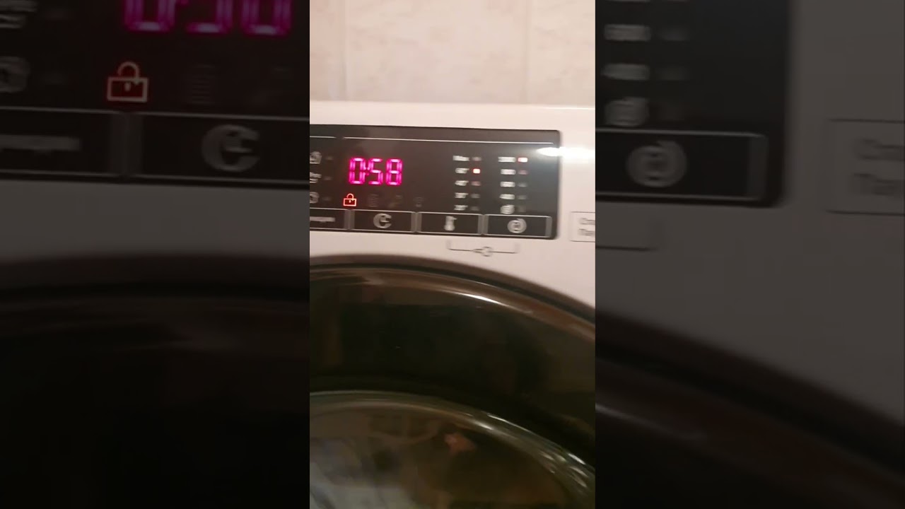 обзор стиральной машины/review of the washing machine Candy Smart Pro CS034106TB1/2-07 