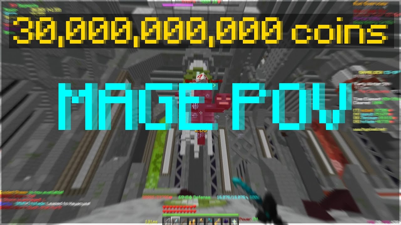 Hypermaxed Gear Mage POV | Hypixel Skyblock M7