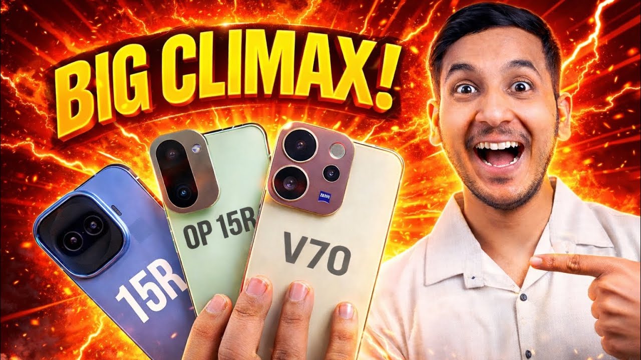 iQOO 15R vs OnePlus 15R vs Vivo V70 &ndash; The Trade-Off Nobody Explains