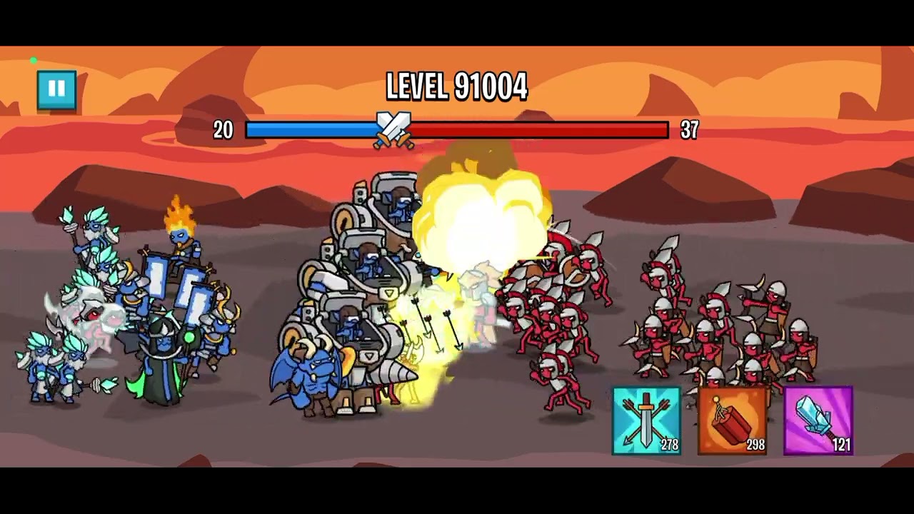 Level 91.000 Tôi Đã Ghép Được Con Ice Mage Thứ 3 Trong Stick Battle: War of Legions