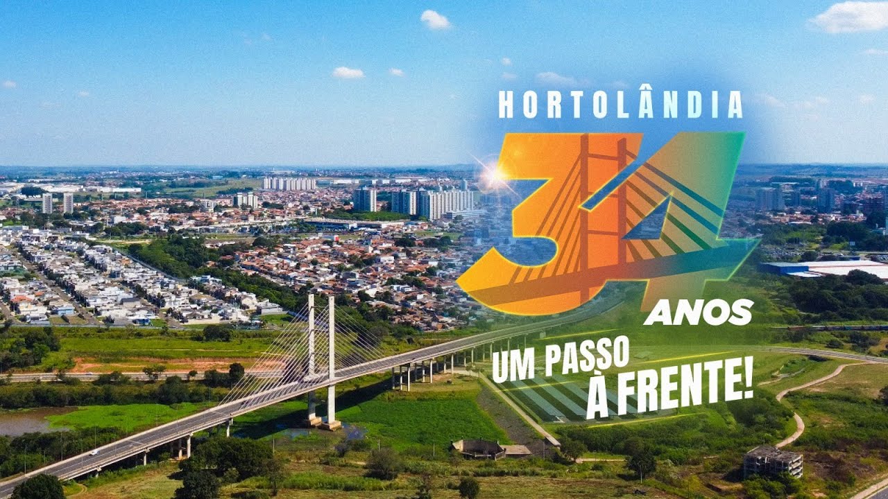 Hortol&acirc;ndia faz 34 anos! 🎉🥳🎊
