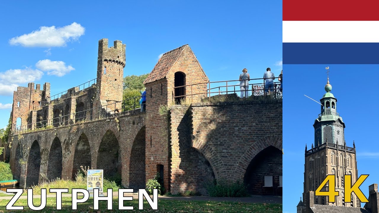Zutphen | Bult of Ketjen, IJssel, Drogenapstoren, Berkel Gate, and more | The Netherlands [4K]