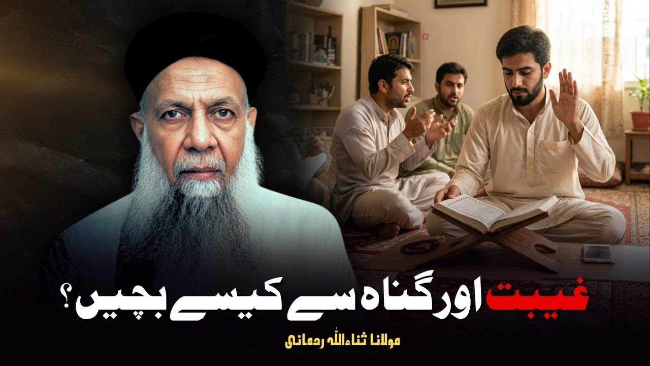 Gheebat Aur Gunah Se Kaise Bachein? | Ramzan Bayan 2026 | Maulana Sanaullah Rahmani 