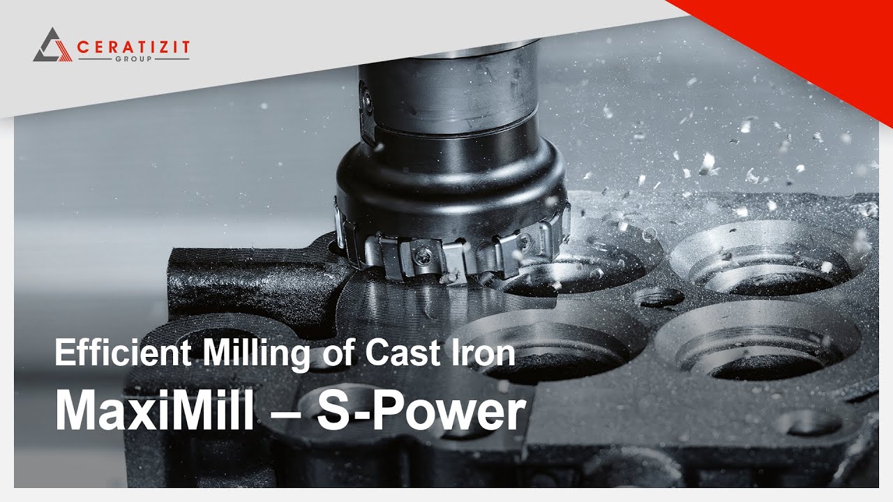 MaxiMill – S-Power – The New Standard in Cast Iron Milling