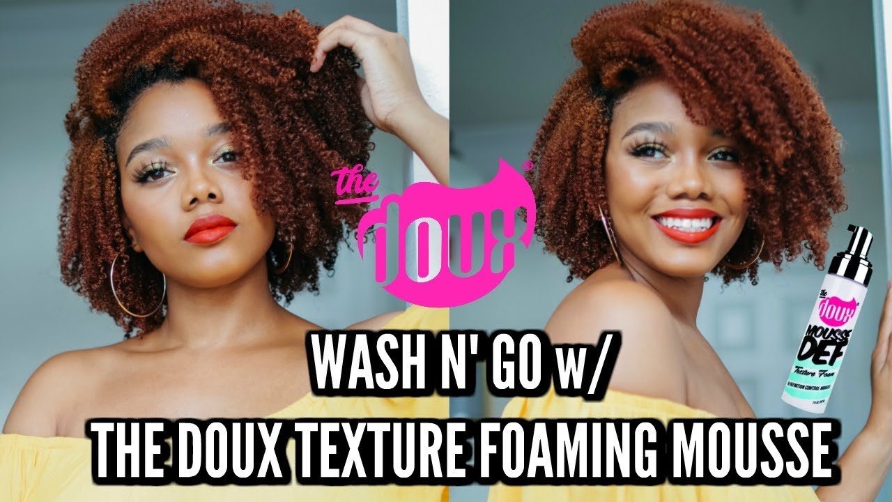 SUPER DEFINED WASH N' GO with The Doux Mousse Def!
