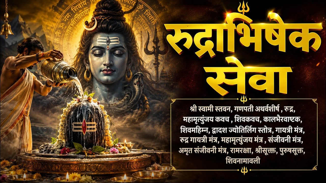 ll श्री रुद्राभिषेक सेवा ll Shri Rudrabhishek seva ll