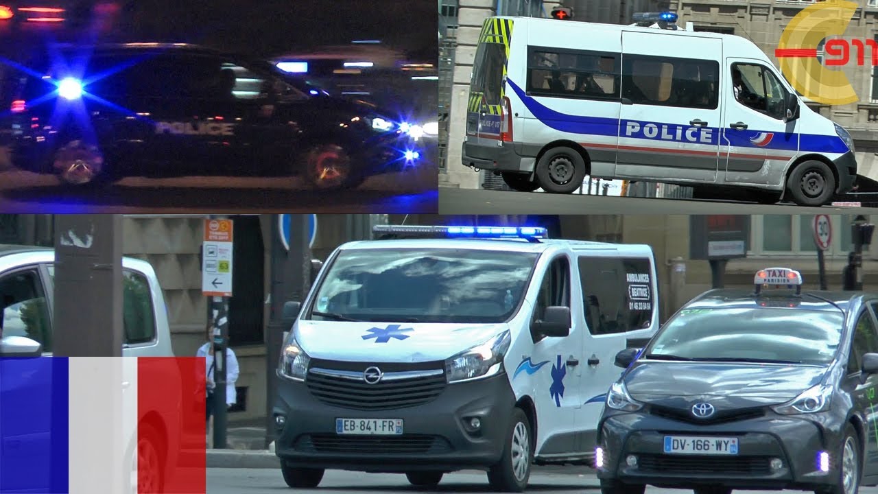 [PARIS] Compilation de plusieurs véhicules de secours parisiens | Code 3