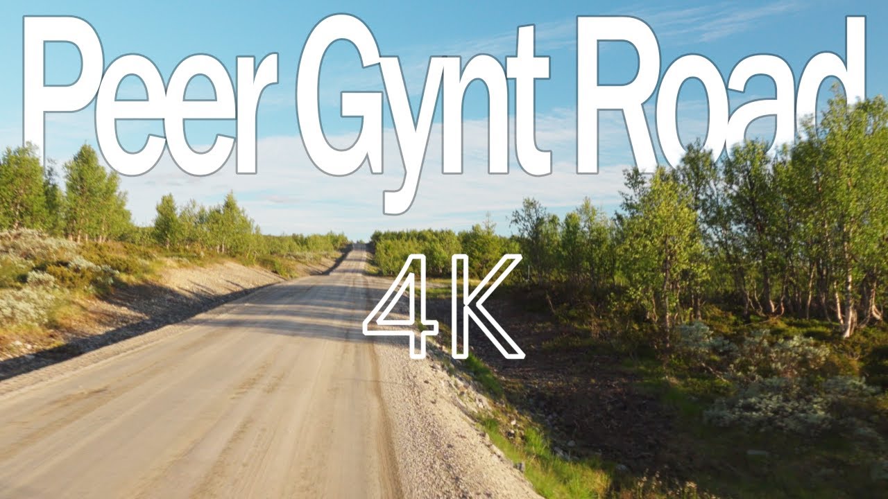 Peer Gynt mountain road (Peer Gyntvegen) in 4K!
