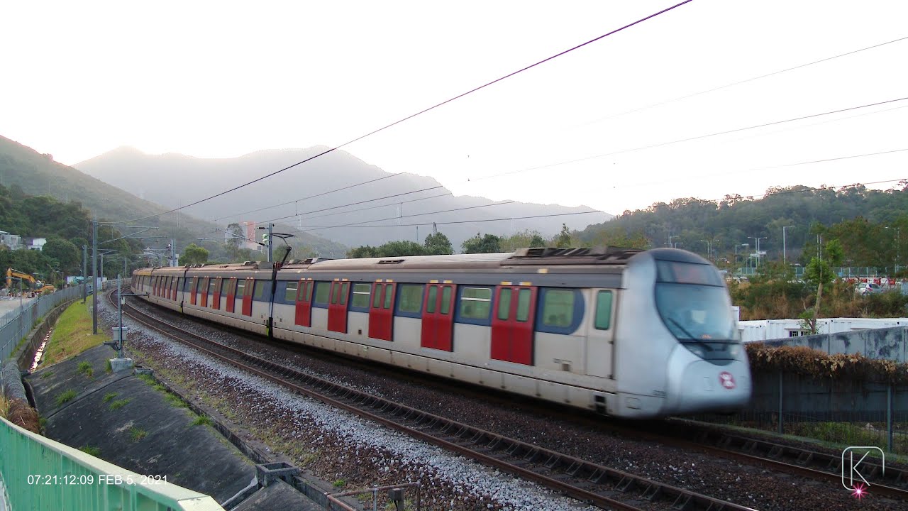 4K TBL系統和千九列車行駛東鐵綫的最後一個清晨