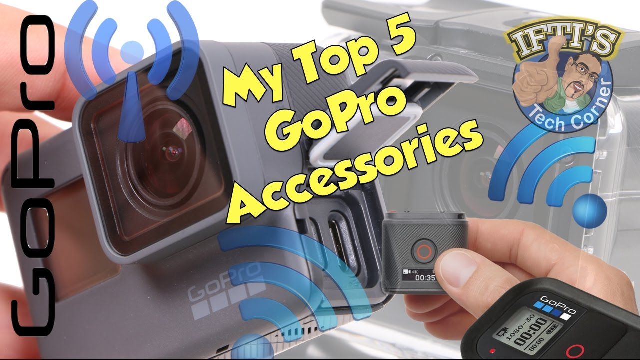 My Top 5 GoPro Hero 5/6/7  Black/Session Must-Have Mounts & Accessories!!