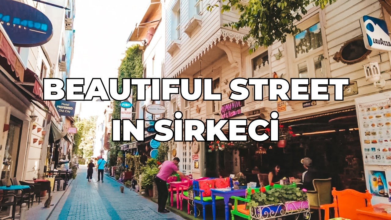 Istanbul Sirkeci Taya Hatun Street Walking Tour