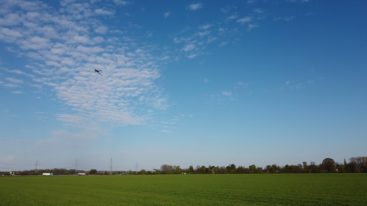 short flight with the little Oxy 4 max - 6s 1800 - Spirit RS - RT 380 blades