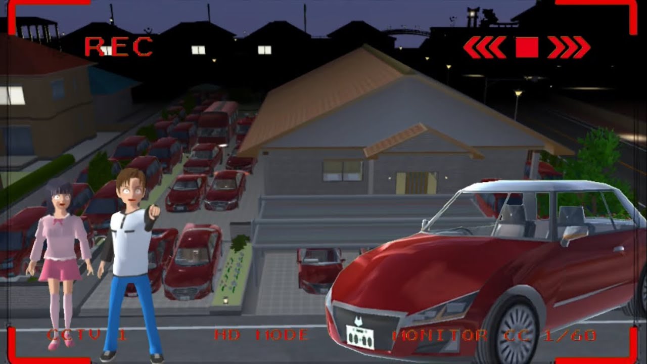 Cctv Merakam Anomali Hantu Mobil Mengepung Rumah Sakura ‼️😱