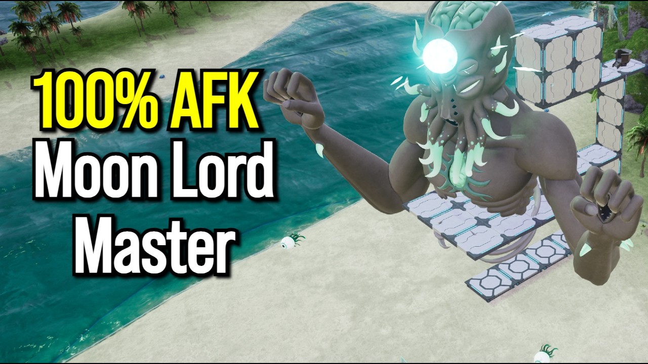 Moon Lord Master Raid Away From Keyboard Palworld 1.0 Guide