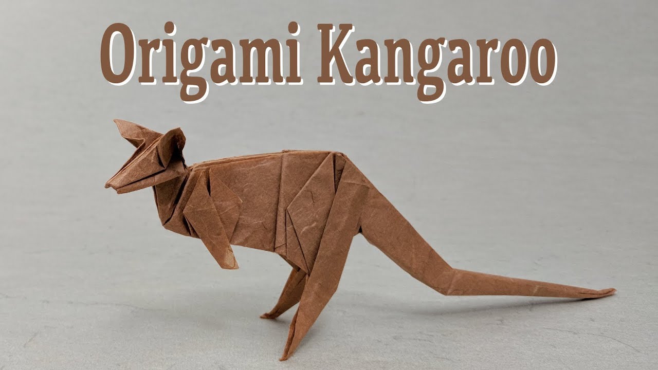 Origami Tutorial: Kangaroo (Stephen Weiss)