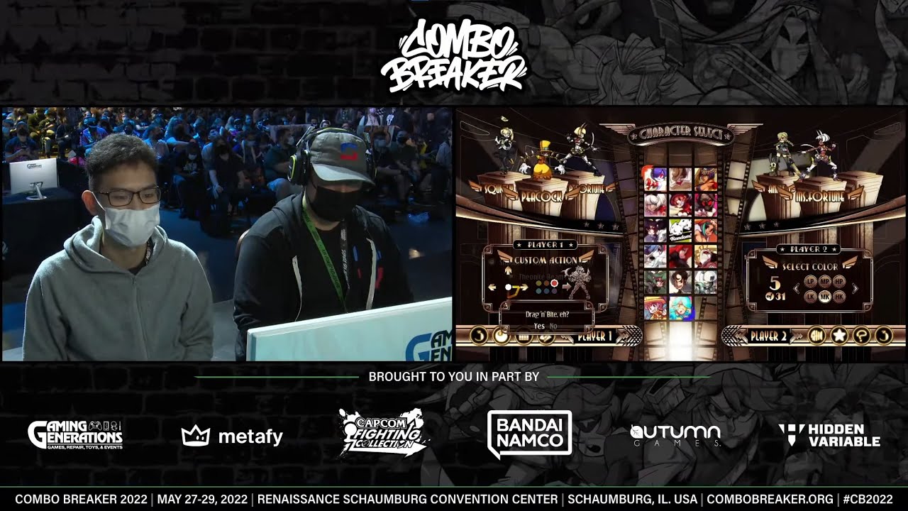 COMBO BREAKER 2022 - Skullgirls Tournament - Top 8