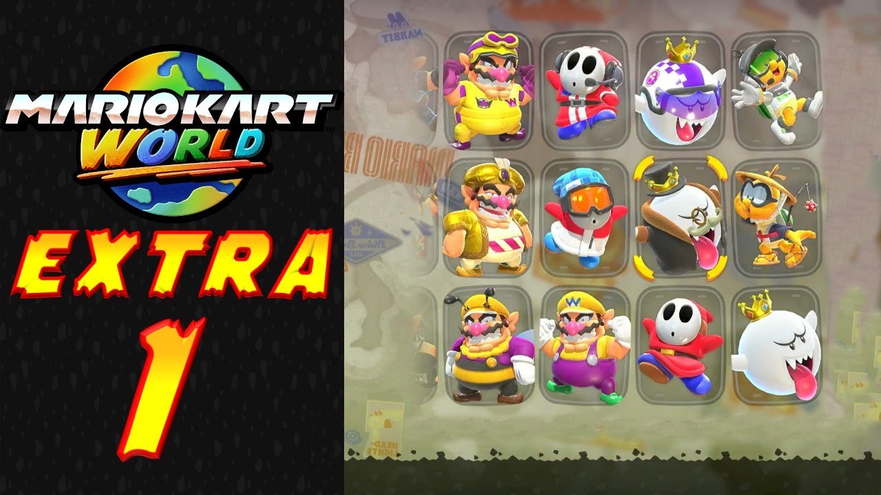 TUTTE LE SKIN E DOVE OTTENERLE [Mario Kart World ITA - Episodio EXTRA 1]