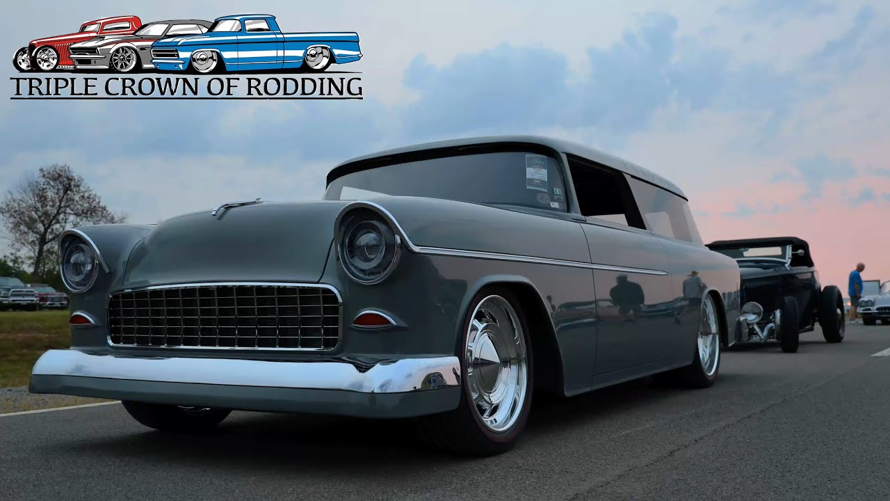 Triple Crown of Rodding | ROLL-IN | 100's of Classic Cars, Trucks, & Hot Rods Cruise into the Show
