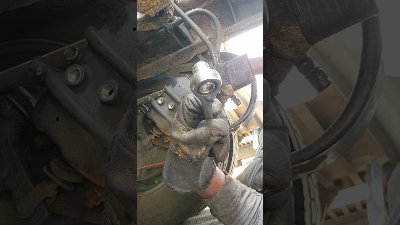 Replacing Brake Chamber on a Peterbilt 379