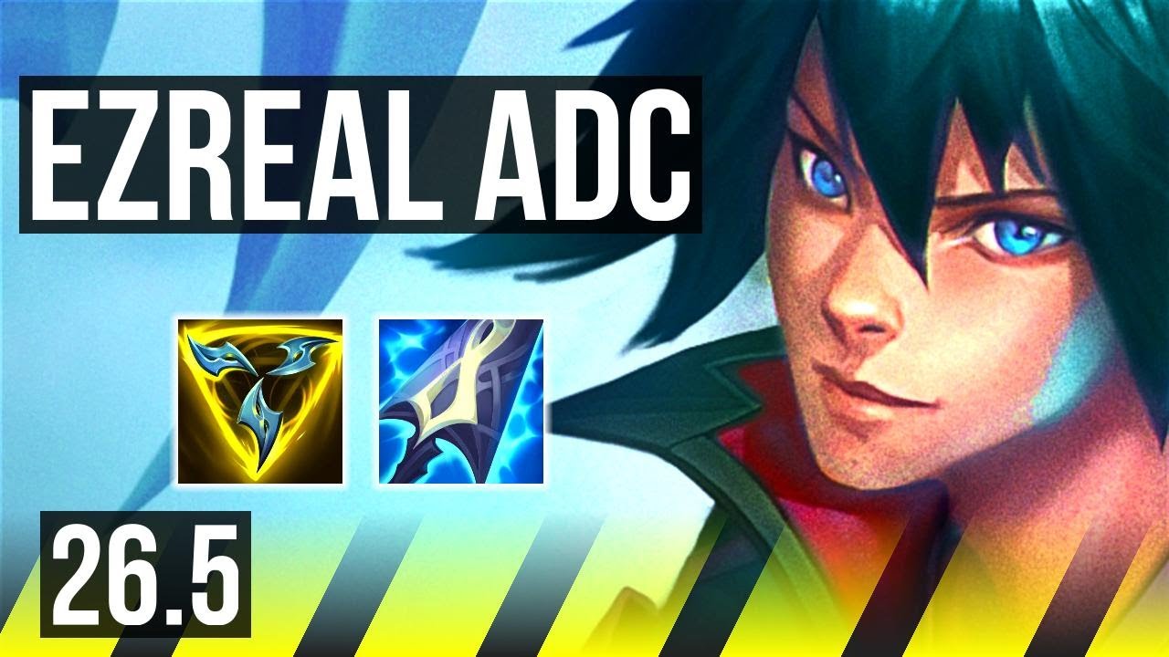 EZREAL & Braum vs KAI'SA & Nautilus (ADC) | Perfect KDA: 16/0/3 | KR Challenger | 26.5
