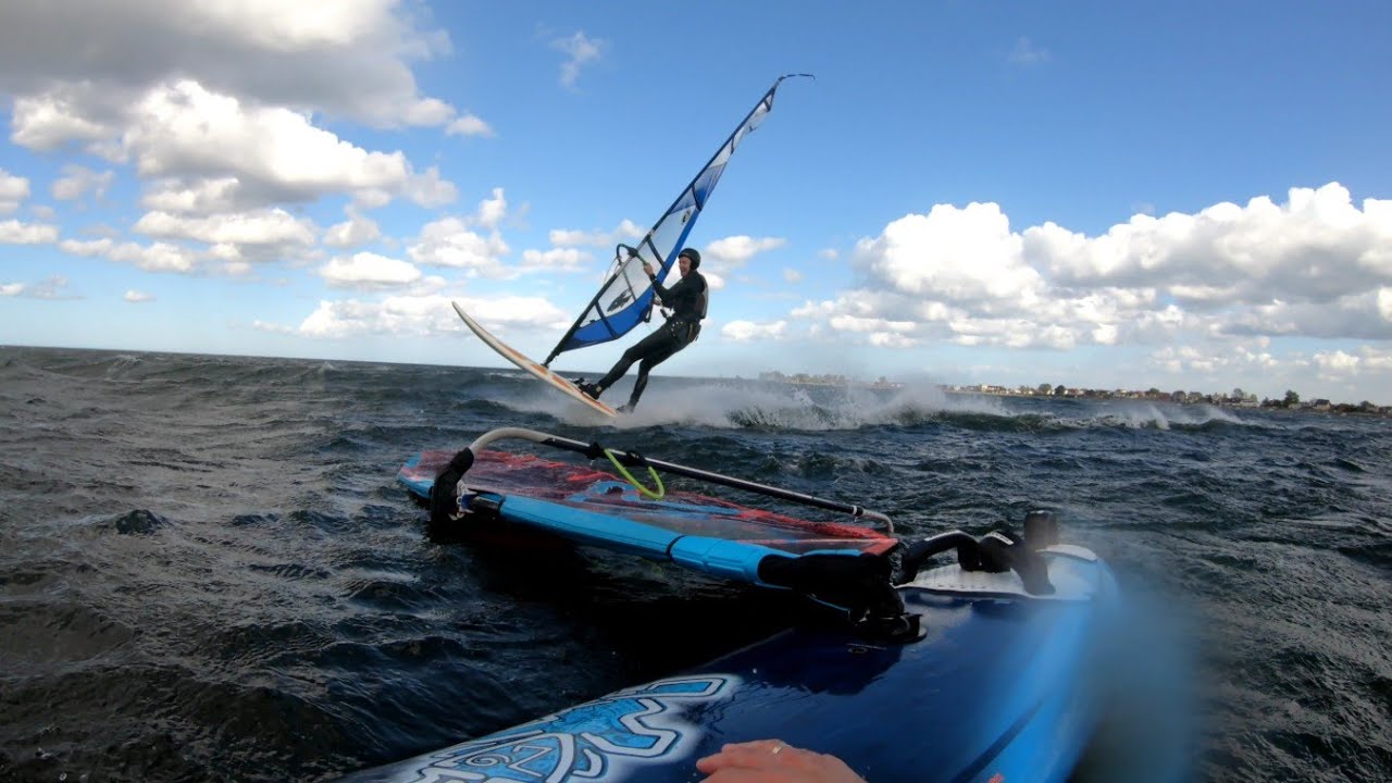 Windsurfing - atomowe warunki w Rewie 27 maja 2022