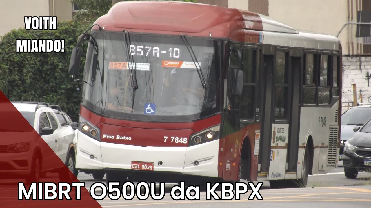 Ônibus SP | Conheça o Millenium BRT MB O500U BT5 do Grupo KBPX