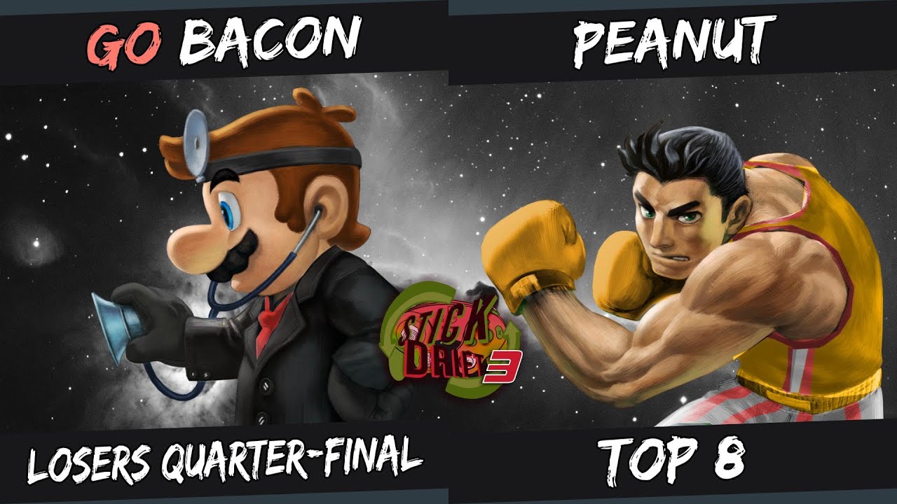 Stick Drift 3 - Losers Quarters - BacoN vs Peanut