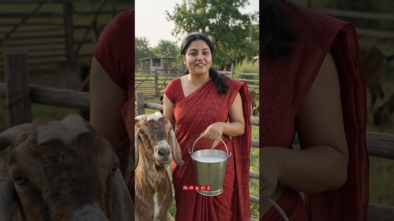 3 Benefits of Goat Milk! 🥛🐐 | #Intamizh #GoatMilk #NutritionTips #HealthyFood #HealthTips