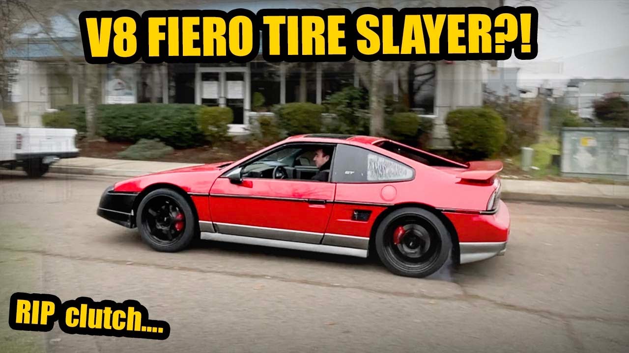 HOLLEY SNIPER INSTALL ON V8 FIERO....First Drive, it's faster!