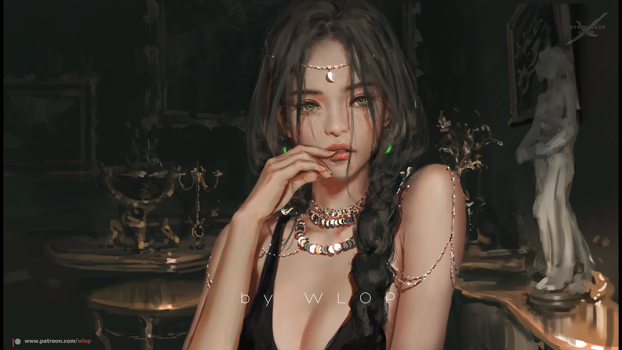 Photoshop painting process - Shine1
