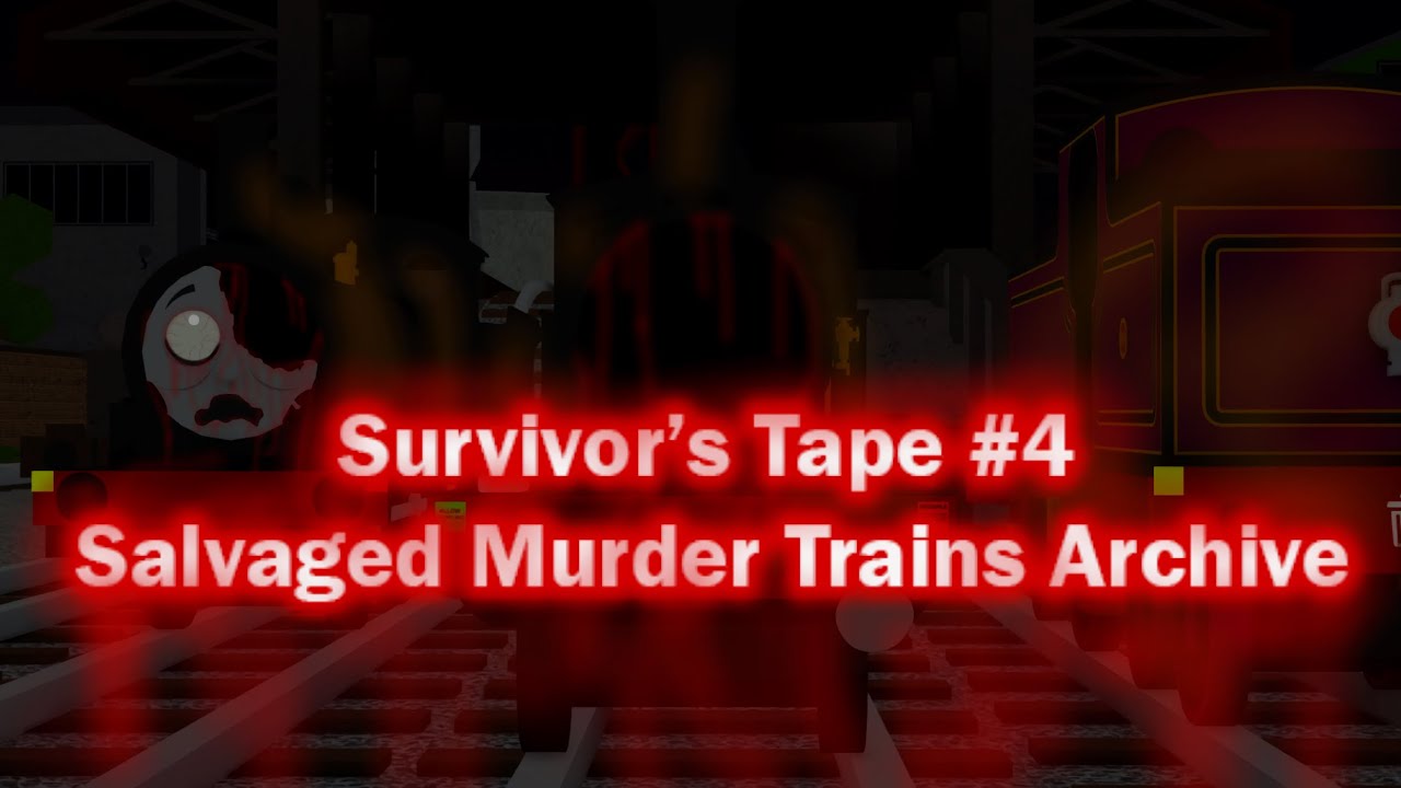 Survivor's Tape #4 Salvaged Murder Trains Archive | MURDER TRA1NS Audio Recording.