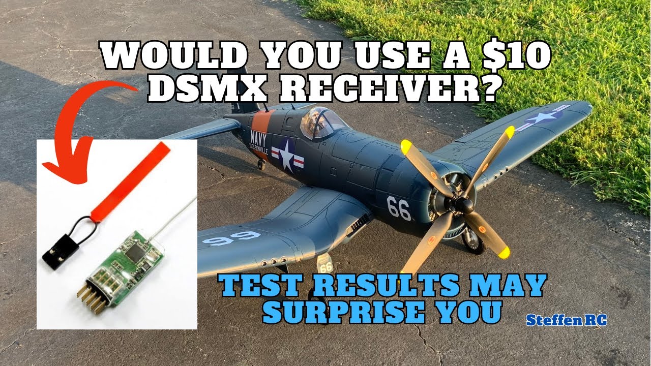 Cheap RC Plane receiver compared to Spektrum  - Range Test