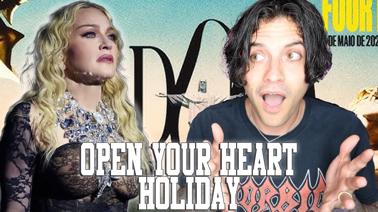 Madonna - Open Your Heart / Holiday (Celebration Tour RIO 2024) REACTION
