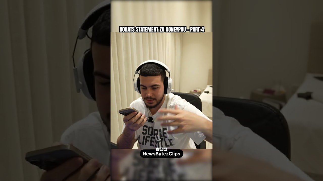Rohats Statement zu Honeypuu - Part 4 - Im Twitchstream von Rohat #rohat #honeypuu #knossi #fyp