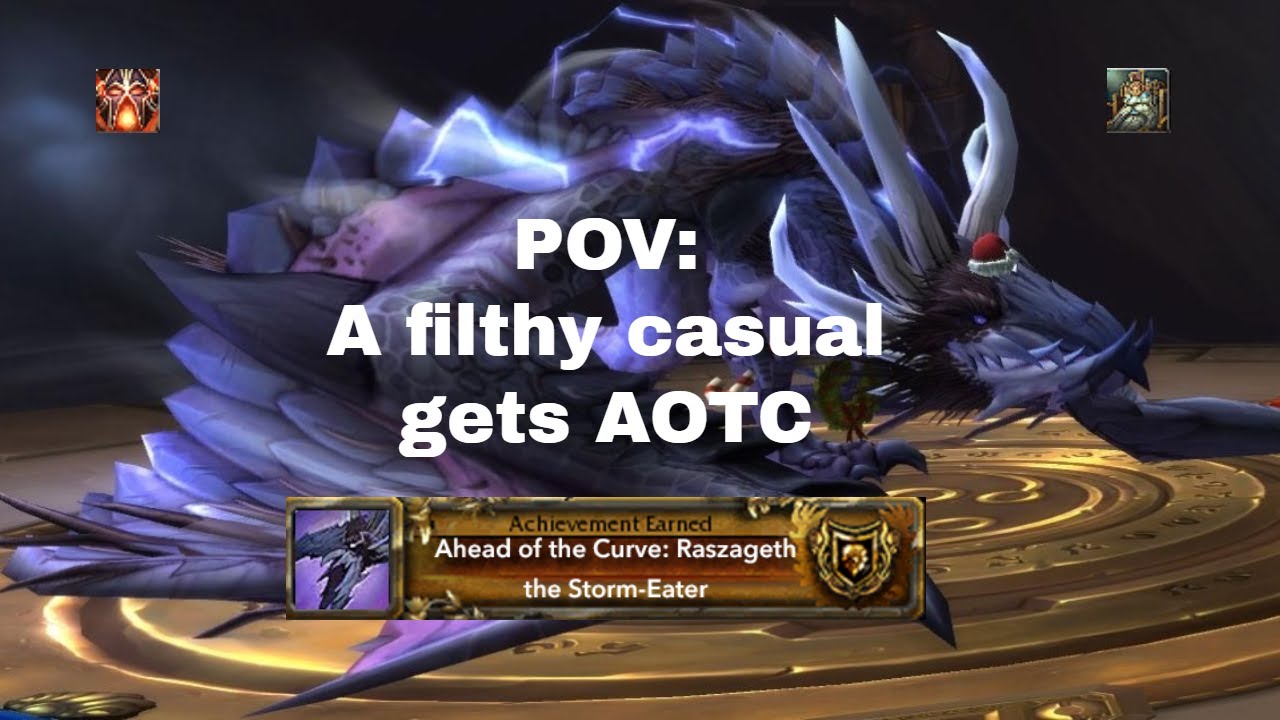 POV: You pugged AOTC. Dragonflight Season 1 Raszageth
