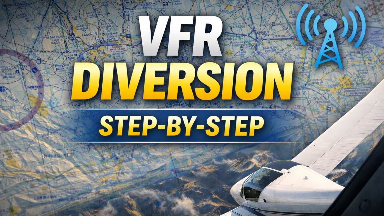 How to Divert VFR (Step-by-Step)