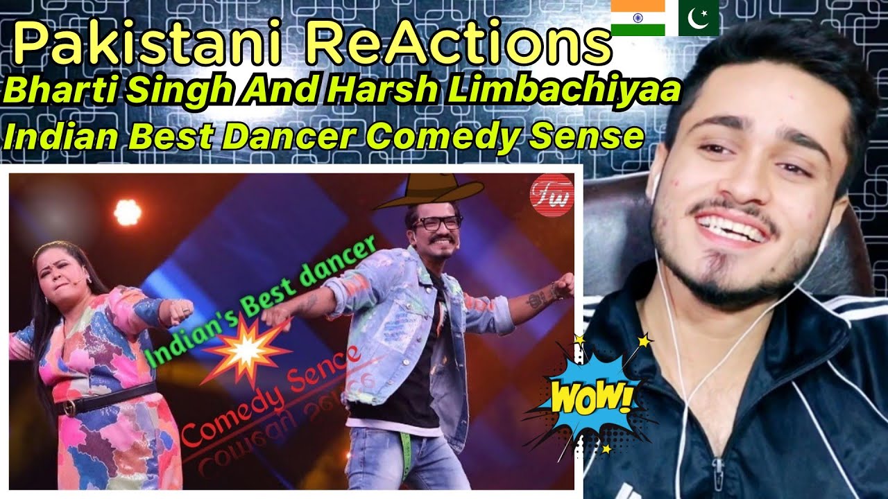 React To Bharti Singh And Harsh Limbachiyaa Best Comedy Sense | Indian Best Dancer | Rk ReActions