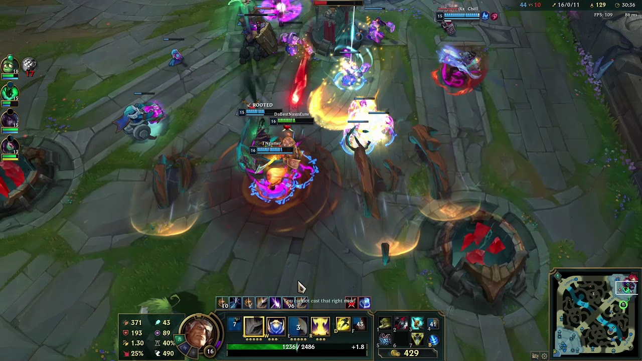 garen dominating