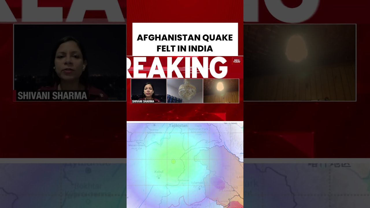 Tremors Across Delhi NCR & Kashmir | Full Update #earthquake #delhincrearthquake  #afghanistan