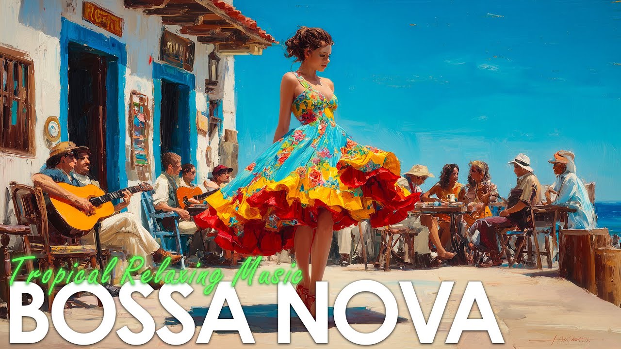 Bossa Nova Street Vibe ~ Laid-Back Brazilian Jazz for a Peaceful Summer Relax