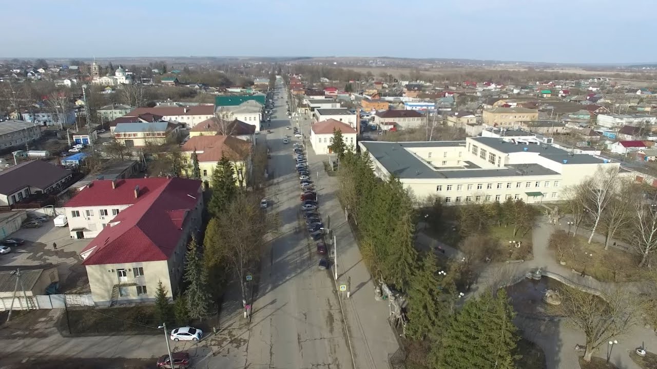 Козельский район с высоты птичьего полёта