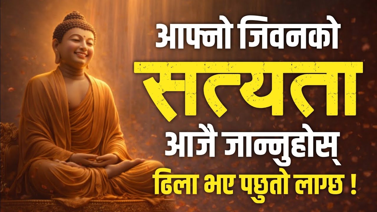 जीवनको केही भरोसा छैन ! नचाहिने चिजको पछि नभाग्नु : गौतम बुद्ध