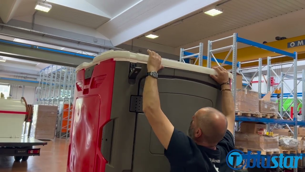 TBLUSTAR: Assembly RapidLoo Star toilet