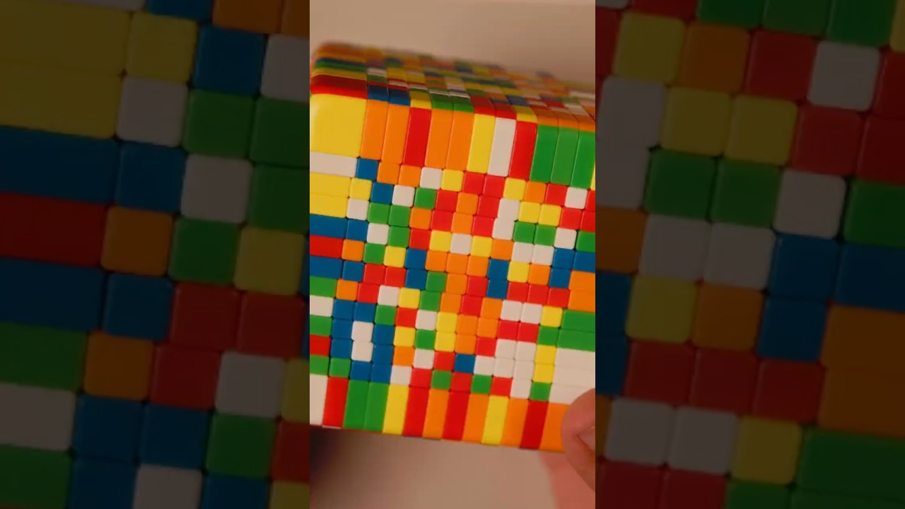 Распаковка кубика Рубика 13x13 и первые впечатления #13x13Cube #YuXin #CubeUnboxing #BigCube #fyp