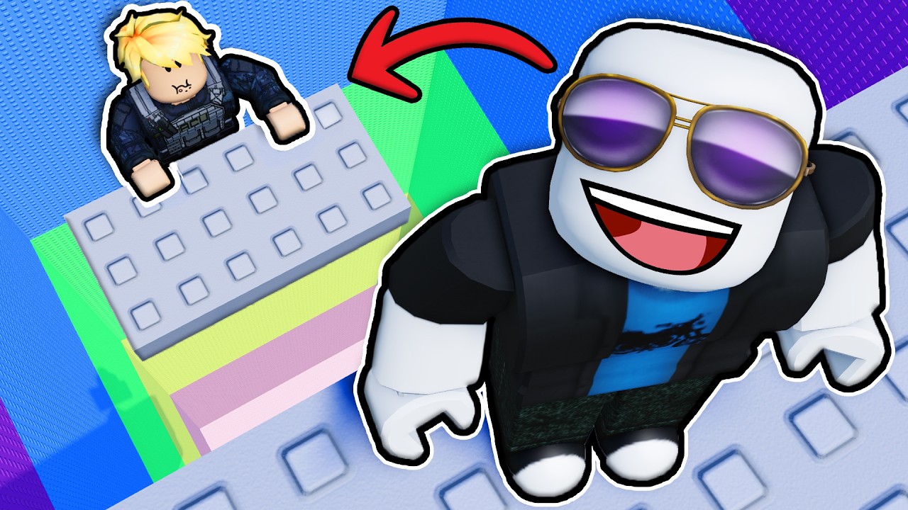 Я построил свою собственную БАШНЮ ТРОЛЛЯ в Roblox построить башню...
