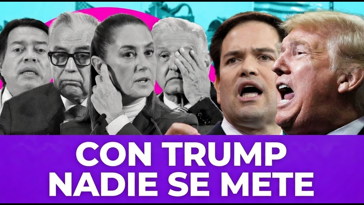 ¡LA LISTA NEGRA DE TRUMP! Ellos son los primeros morenistas que quiere ver caer