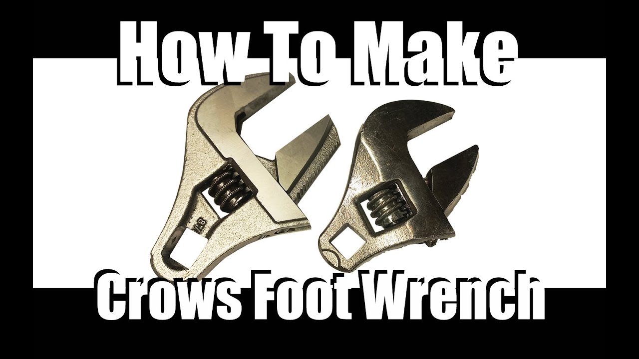 DIY Crows Foot Wrench - How to Make a Crows Foot Spanner - VW Bug Balljoint