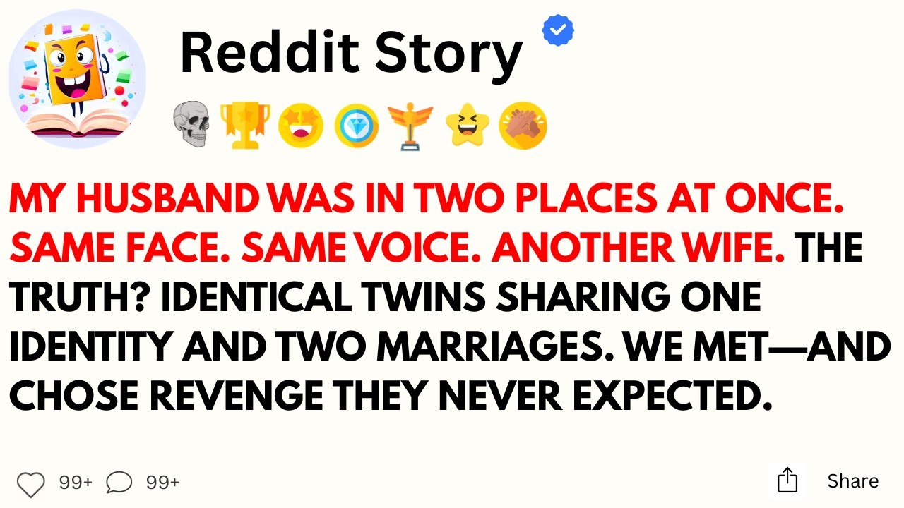 Woman Learns Husband Shares Life With Twin and Second Wife in Shocking Secret Marriage Story